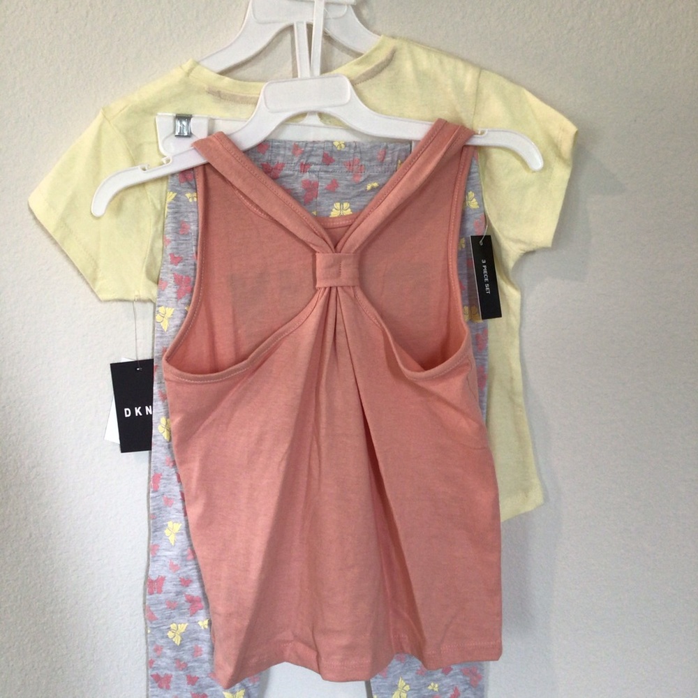 DKNY Girls 3 pc Set - Picture 5 of 5